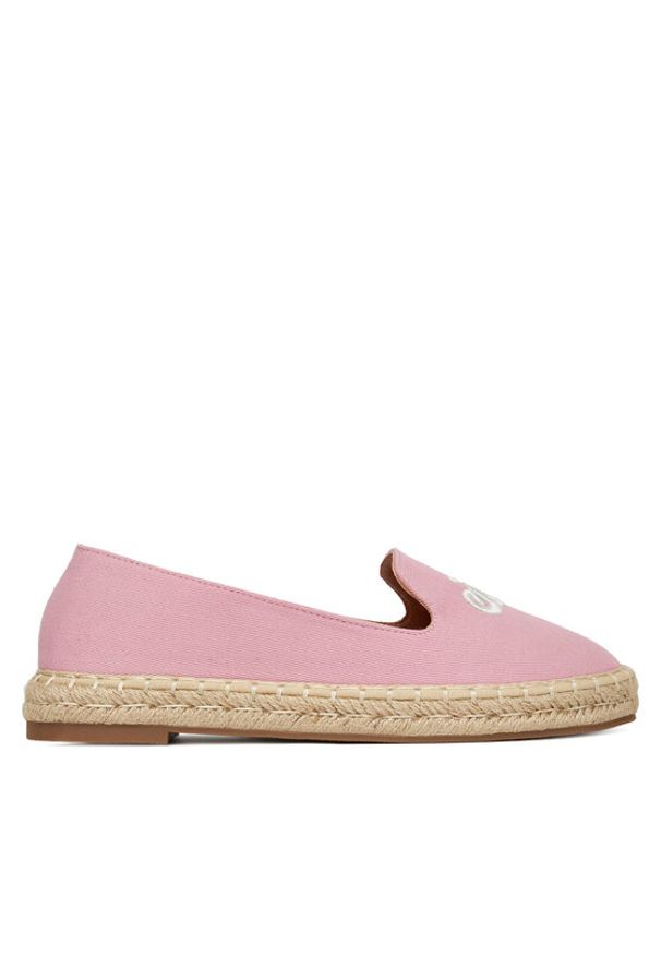 DeeZee Espadryle 8-266-3 Różowy. Kolor: różowy. Materiał: materiał