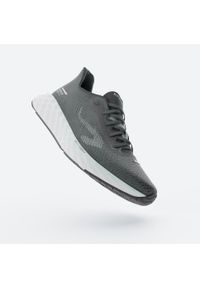 KIPRUN - Buty do biegania męskie Kiprun KS900 Light. Kolor: zielony, biały, wielokolorowy, niebieski. Materiał: materiał. Szerokość cholewki: normalna. Wzór: geometria. Sport: fitness