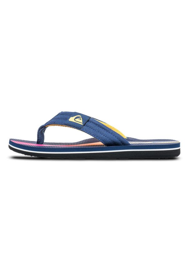 Quiksilver - Sandały dla Chłopcy MOLOKAI LAYBACK Niebieski. Kolor: niebieski. Materiał: bawełna. Sezon: lato