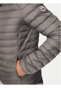 Jott Kurtka puchowa Nico P000MDOW01 Szary Slim Fit. Kolor: szary. Materiał: syntetyk