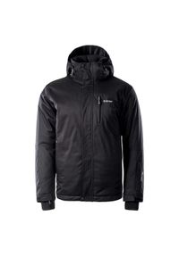Hi-tec - Kurtka narciarska męska Hi-Tec Ango - czarna, Rozmiar L. Kolor: czarny. Materiał: poliester, materiał. Sezon: zima. Sport: narciarstwo #1