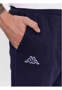 Kappa Spodnie dresowe Zant 303MJC0 Granatowy Regular Fit. Kolor: niebieski. Materiał: bawełna