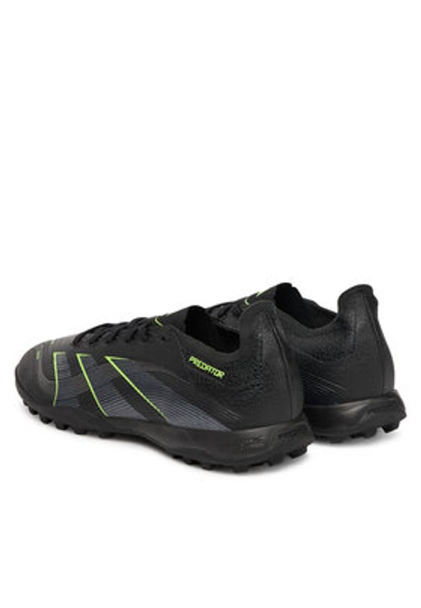 Adidas - adidas Buty do piłki nożnej Predator League JI1133 Czarny. Kolor: czarny. Materiał: skóra