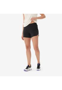 quechua - Spodenki pod sukienkę Quechua NH100. Kolor: czarny. Materiał: poliester, elastan, materiał. Sport: turystyka piesza #1