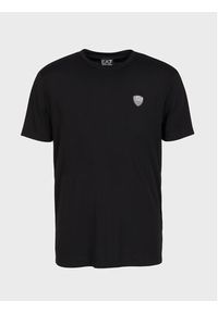 EA7 Emporio Armani T-Shirt 8NPT16 PJRGZ 1200 Czarny Regular Fit. Kolor: czarny. Materiał: syntetyk #6