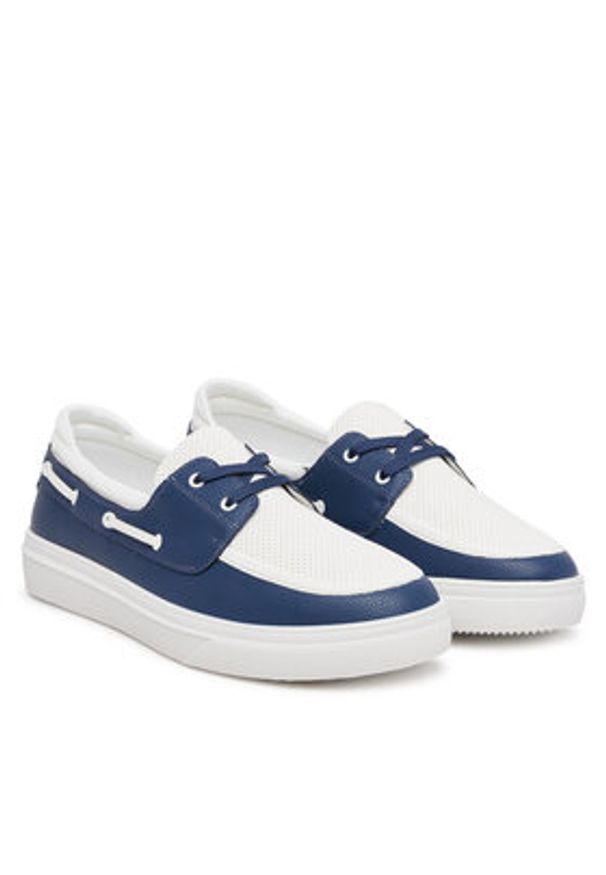 Aldo Półbuty Wildwave 13963672 Granatowy. Kolor: niebieski. Materiał: skóra