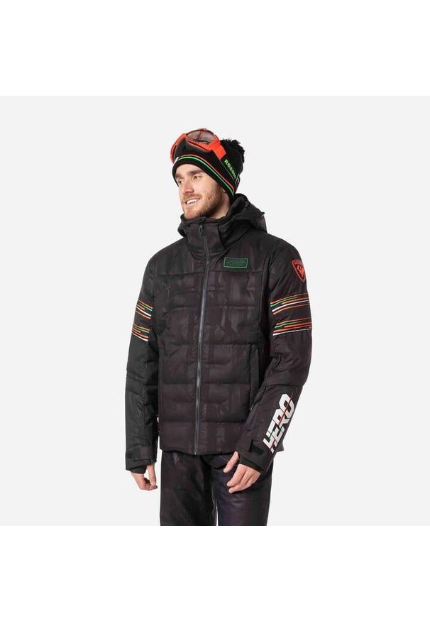 Kurtka narciarska męska Rossignol Hero Depart Jacket. Kolor: czarny. Sport: narciarstwo