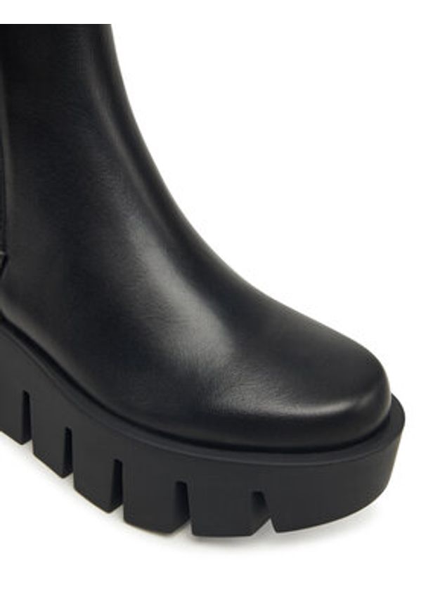 United Nude Botki Grip Chelsea Lo IV 109580116 Czarny. Kolor: czarny. Materiał: skóra