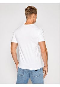 Calvin Klein Jeans T-Shirt Tee Shirt Essential J30J314544 Biały Slim Fit. Kolor: biały. Materiał: bawełna #5