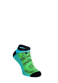 Skarpety E9 Odd Rocks Low2.5. Kolor: zielony
