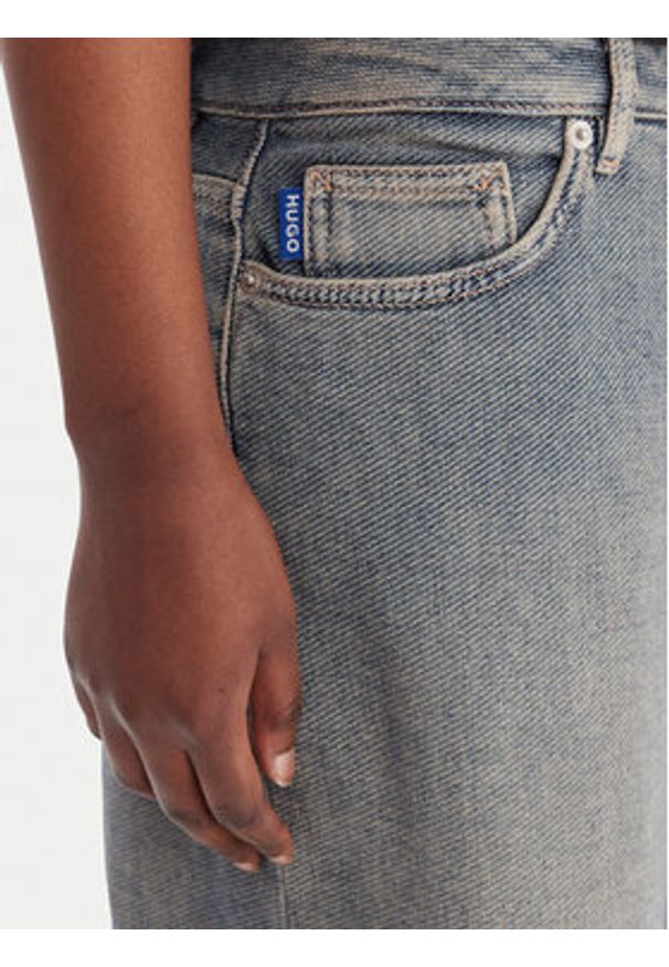 Hugo - HUGO Jeansy Gobana 50554071 Niebieski Regular Fit. Kolor: niebieski