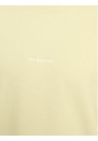 New Balance T-Shirt Athletics Linear T-Shirt MT33560 Brązowy Regular Fit. Kolor: brązowy. Materiał: bawełna #4