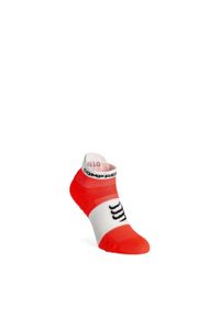 Skarpety biegowe Compressport Pro Racing Socks v4.0 Run Low. Kolor: czerwony