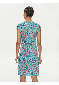 Weekend Max Mara Sukienka codzienna Vicino 2415621042 Kolorowy Regular Fit. Okazja: na co dzień. Materiał: bawełna. Wzór: kolorowy. Typ sukienki: proste. Styl: casual #3
