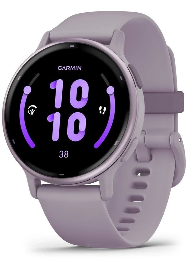 GARMIN - Zegarek sportowy Garmin Vivoactive 5 Fioletowy (010-02862-13). Kolor: fioletowy. Styl: sportowy