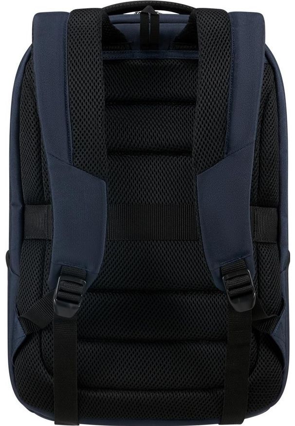 Plecak Samsonite 155196 1090 15.6'' Guardit 3.0 granatowy. Kolor: niebieski. Materiał: materiał, tkanina. Styl: biznesowy, klasyczny, casual