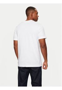 Calvin Klein Jeans T-Shirt J30J327100 Biały Regular Fit. Kolor: biały. Materiał: bawełna