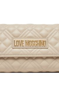 Love Moschino - LOVE MOSCHINO Torebka JC4294PP0ILA0110 Beżowy. Kolor: beżowy. Materiał: skórzane #3