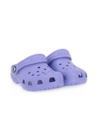 Buty do chodzenia niemowlęce Crocs Crocs Divi Classic Clog T. Kolor: fioletowy. Materiał: materiał, syntetyk