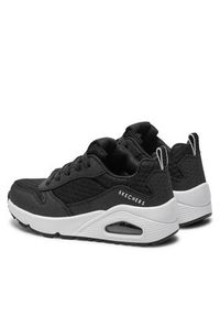 skechers - Skechers Sneakersy 403667L BLK Czarny. Kolor: czarny. Materiał: mesh, materiał #4