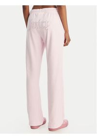 Juicy Couture Spodnie dresowe Tina JCWBJ126327 Różowy Straight Leg. Kolor: różowy. Materiał: syntetyk #2