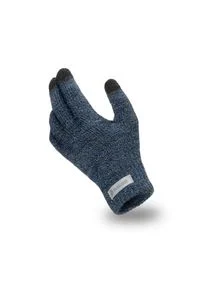 Rękawiczki męskie PaMaMi - Granatowa mulina. Kolor: niebieski. Materiał: akryl. Sezon: zima #1