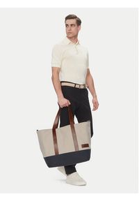 TOMMY HILFIGER - Tommy Hilfiger Torba Th Casual Tote AM0AM13368 Beżowy. Kolor: beżowy. Styl: casual #4