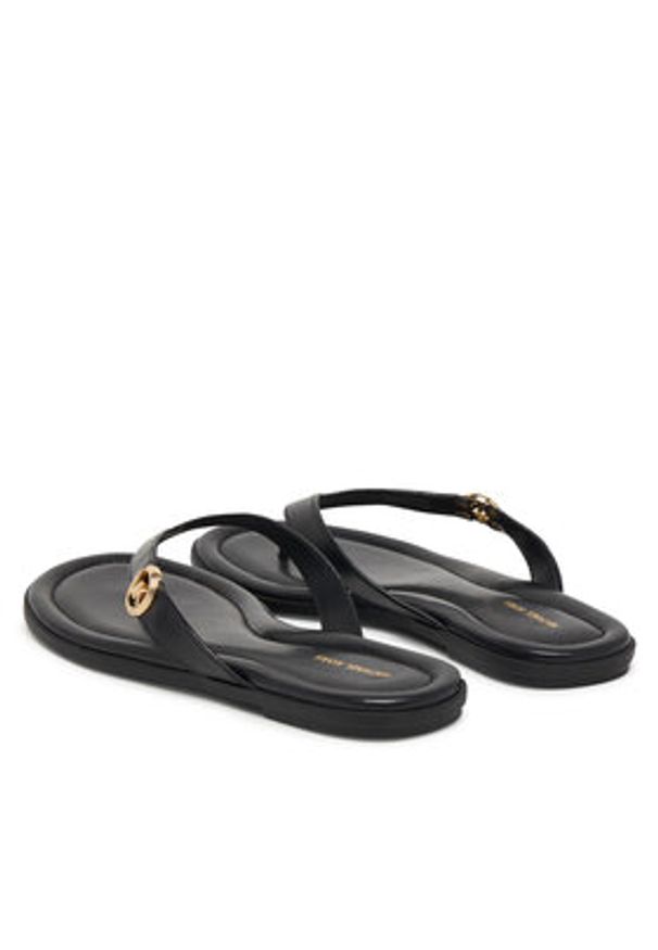 MICHAEL Michael Kors Japonki Ering Thong 40S6ERFS1L Czarny. Kolor: czarny. Materiał: skóra