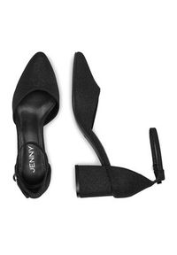Jenny - JENNY Czółenka CEO-SW25-5 02 Czarny. Kolor: czarny. Materiał: materiał #3