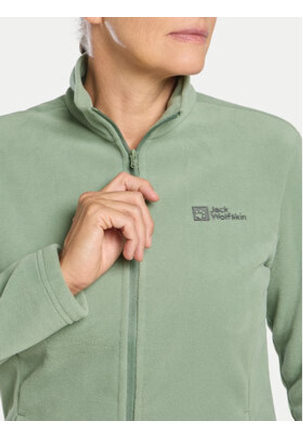 Jack Wolfskin Polar Taunus Fz 1711391 Zielony Regular Fit. Kolor: zielony. Materiał: syntetyk