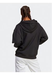 Adidas - adidas Bluza Essentials Big Logo Oversized French Terry Hoodie HR4934 Czarny Loose Fit. Kolor: czarny. Materiał: bawełna #3