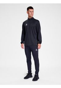 Hummel - Bluza sportowa męska HUmmel hml ESSENTIAL HALF ZIP. Kolor: czarny