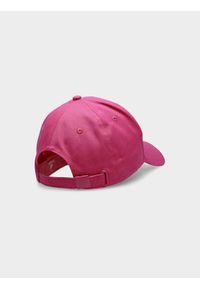 4f - Czapka z daszkiem snapback damska. Kolor: różowy