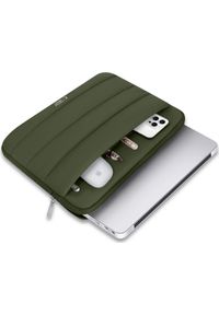 TECH-PROTECT - Etui Tech-Protect Fluffy 13-14'' zielony. Kolor: zielony. Materiał: materiał. Styl: elegancki, casual #7