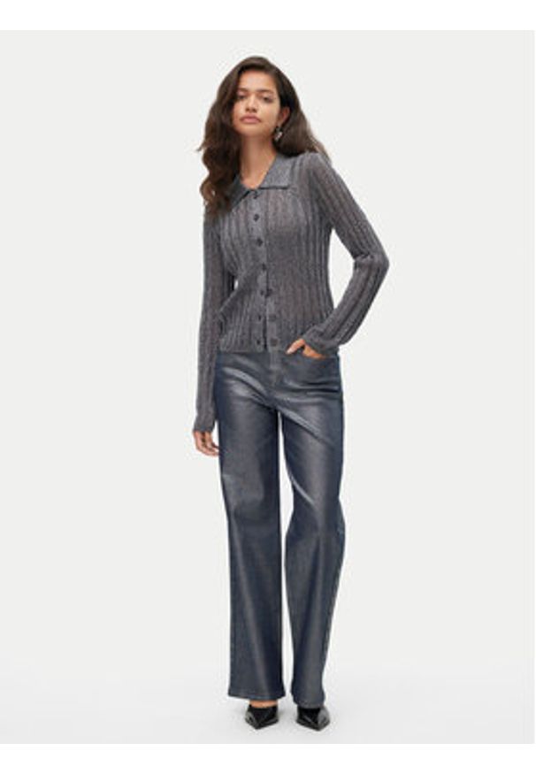 Vero Moda Jeansy Tessa 10318392 Niebieski Wide Leg. Kolor: niebieski