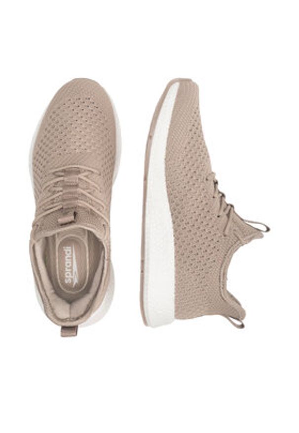 Sprandi Sneakersy WP07-GVA-1 Beżowy. Kolor: beżowy. Materiał: materiał