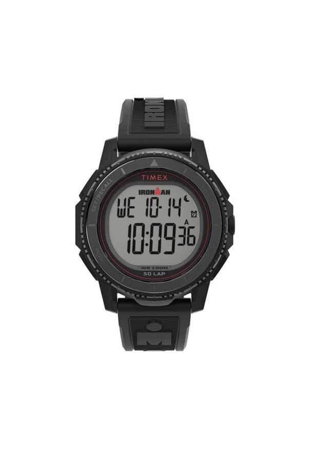 Timex Zegarek Ironman Finisher Adrenaline TW5M57800 Czarny. Kolor: czarny