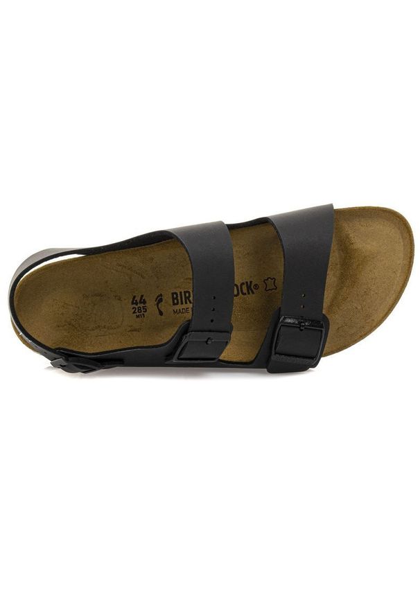 Sandały unisex Birkenstock Milano BS (0034793). Kolor: czarny. Sezon: lato. Styl: sportowy, młodzieżowy
