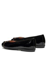 Geox Baleriny D Annytah D557NB 00066 C9999 Czarny. Kolor: czarny. Materiał: skóra, lakier