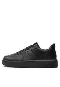 Hugo Sneakersy Kilian 50505057 10240740 01 Czarny. Kolor: czarny. Materiał: skóra #5