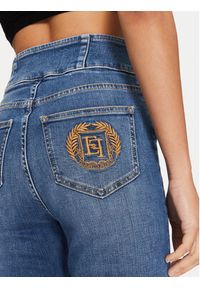 Elisabetta Franchi Jeansy PJ-66S-46E2-V390 Niebieski Regular Fit. Kolor: niebieski #4