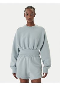 Adidas - adidas Bluza Soft Lux KA7015 Zielony Loose Fit. Kolor: zielony. Materiał: syntetyk #1