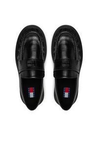 Tommy Jeans Loafersy EN0EN02708 Czarny. Kolor: czarny. Materiał: skóra #5