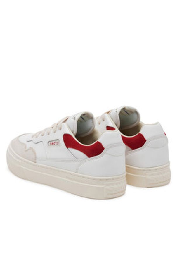 S.W.C Stepney Workers Club Sneakersy Pearl YA20410 Biały. Kolor: biały. Materiał: skóra