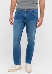 Męskie Spodnie Jeansowe Mustang Style Washington Straight Denim Blue 1016814 5000 582 #1