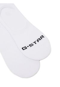 G-Star RAW - G-Star Raw Stopki AS_G-STAR_S_124_SS25 (3-PACK) Biały. Kolor: biały. Materiał: bawełna #2