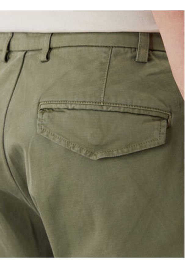 Aeronautica Militare Spodnie materiałowe 261PA1718UCT04331 Zielony Regular Fit. Kolor: zielony. Materiał: bawełna