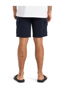 Quiksilver - dla Mężczyzn CARGO Czarny. Kolor: niebieski. Materiał: materiał, poliester, bawełna. Długość: krótkie. Sezon: lato