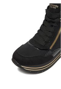 Remonte Sneakersy D1370-01 Czarny. Kolor: czarny. Materiał: materiał #6