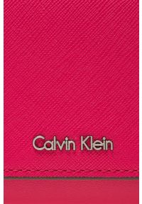 Calvin Klein Jeans - Portfel. Kolor: różowy. Materiał: materiał, skóra ekologiczna #3